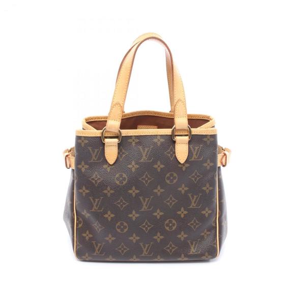 LOUIS VUITTON Brown Monogram Leather Bag - Picture 1 of 10
